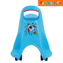 Eezy Peezy Googly Whirlee Blue Rocket Ride-On Vehicle
