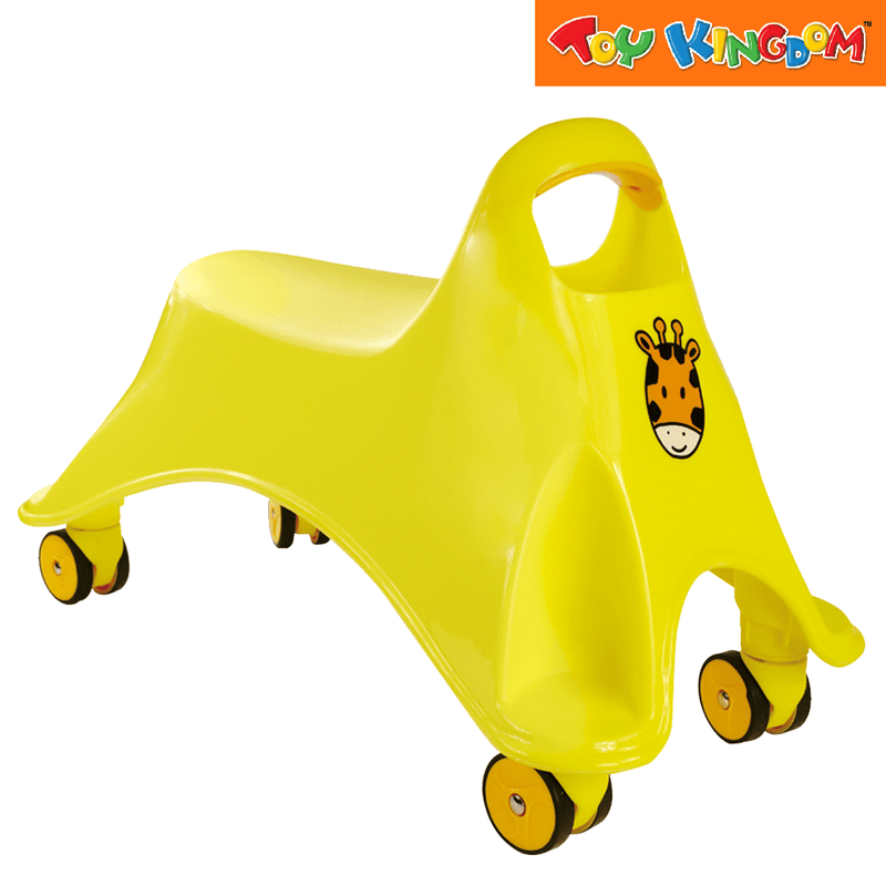 Eezy Peezy Googly Whirlee Yellow Giraffe Ride-On Vehicle