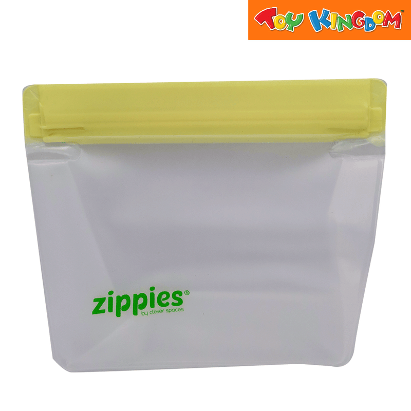 Zippies Lab Yellow 3 pcs Small Stand-Up Reusable Bags
