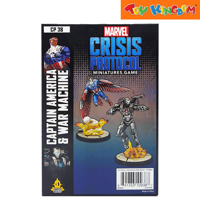Marvel CP 38 Crisis Protocol Captain America and War Machine Character Pack