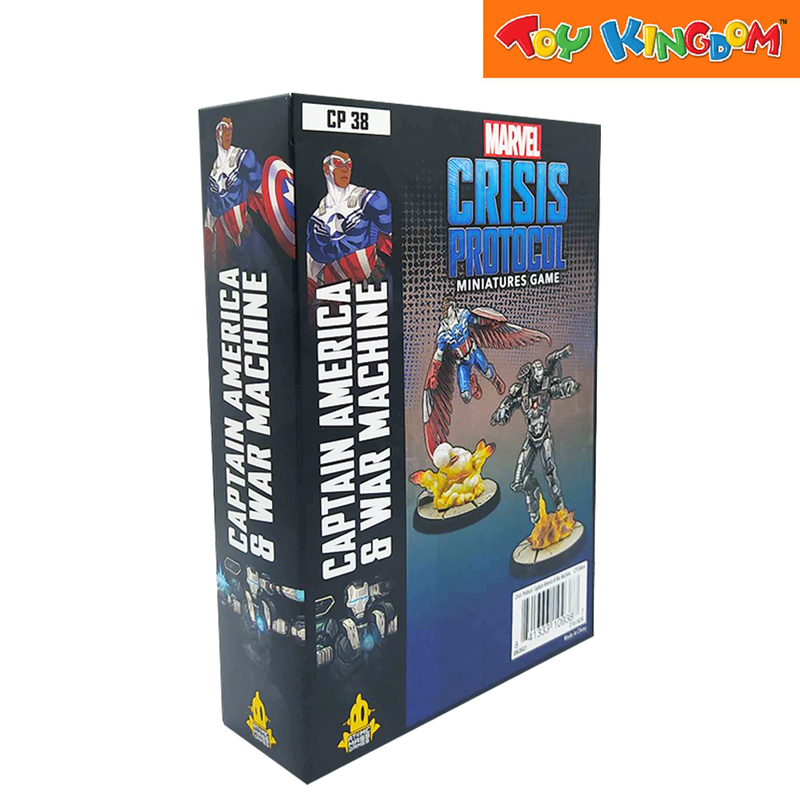 Marvel CP 38 Crisis Protocol Captain America and War Machine Character Pack