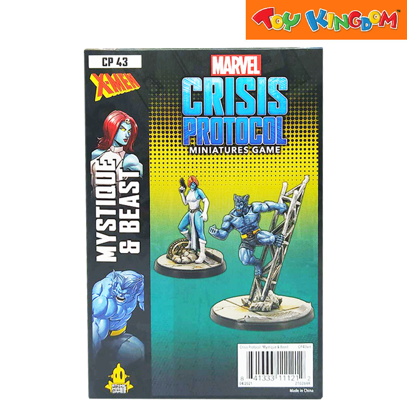 Marvel X-Men CP 43 Crisis Protocol Beast and Mystique Character Pack