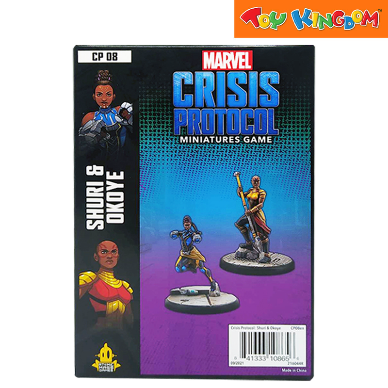 Marvel CP 08 Crisis Protocol Shuri & Okoye Character Pack