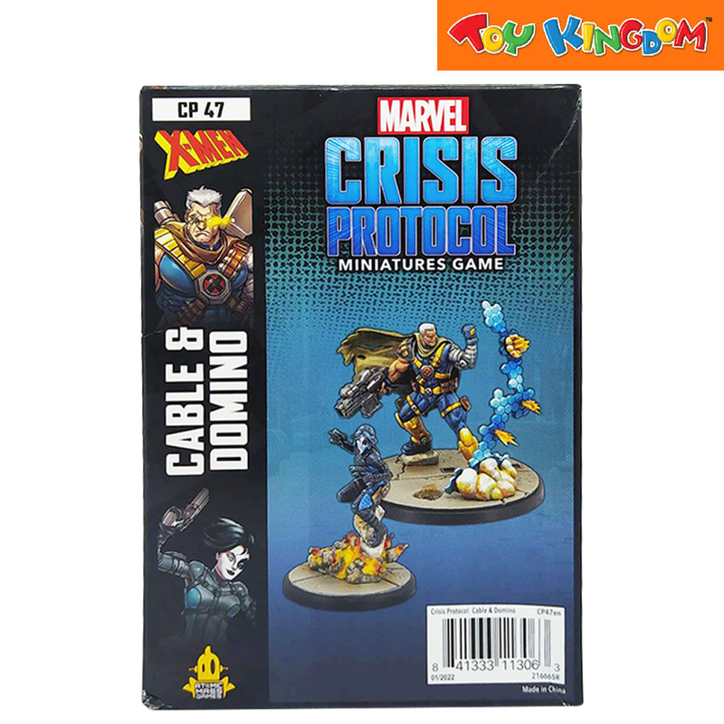 Marvel X-Men CP 47 Crisis Protocol Cable & Domino Character Pack