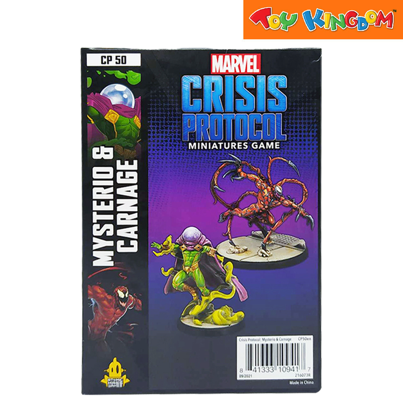 Marvel CP 50 Crisis Protocol Mysterio & Carnage Character Pack