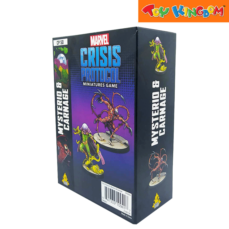 Marvel CP 50 Crisis Protocol Mysterio & Carnage Character Pack