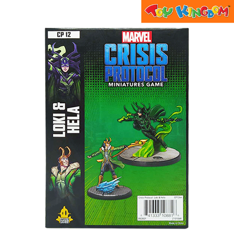Marvel CP 12 Crisis Protocol Loki and Hela Character Pack