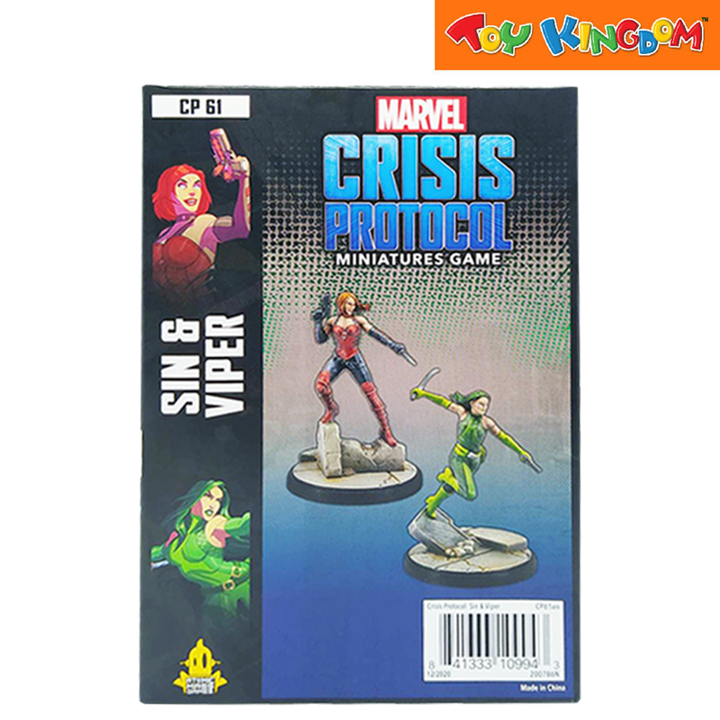 Marvel CP 61 Crisis Protocol Sin and Viper Character Pack