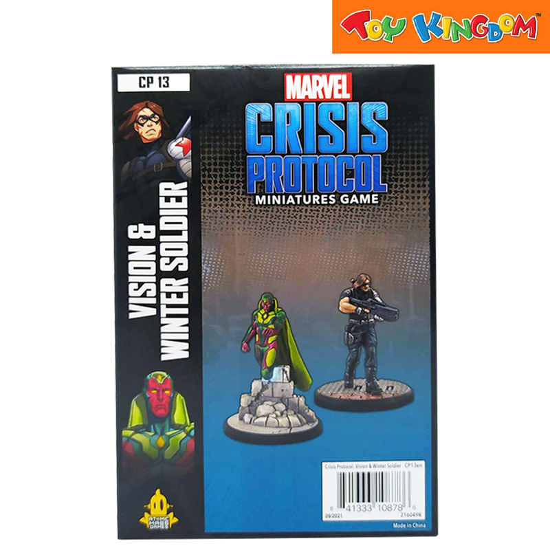 Marvel CP 13 Crisis Protocol Vision and Winter Soldier Character Pack