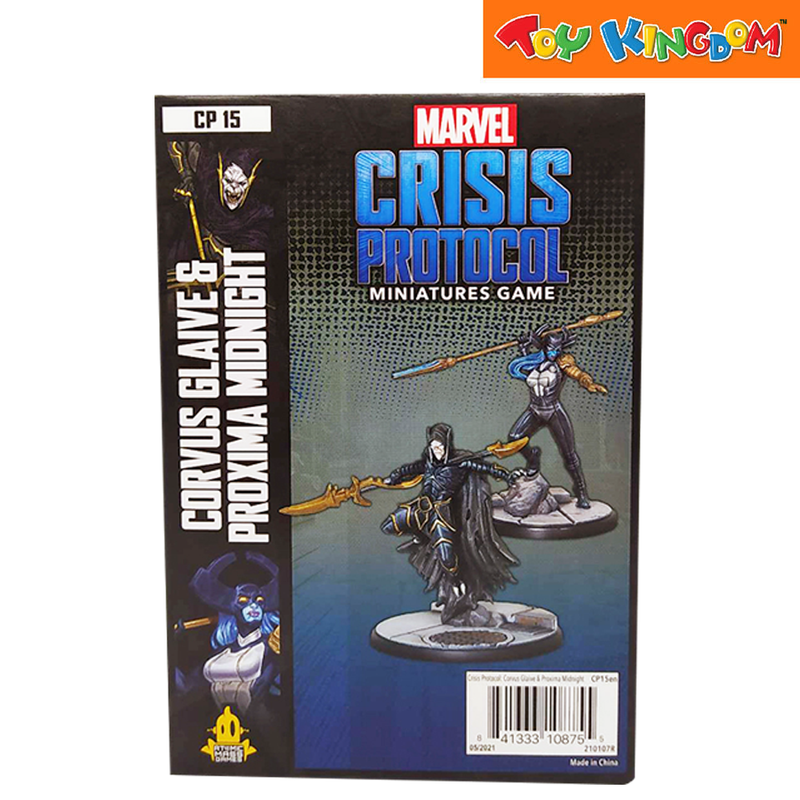 Marvel CP 15 Crisis Protocol Corvus Glaive and Proxima Midnight Character Pack