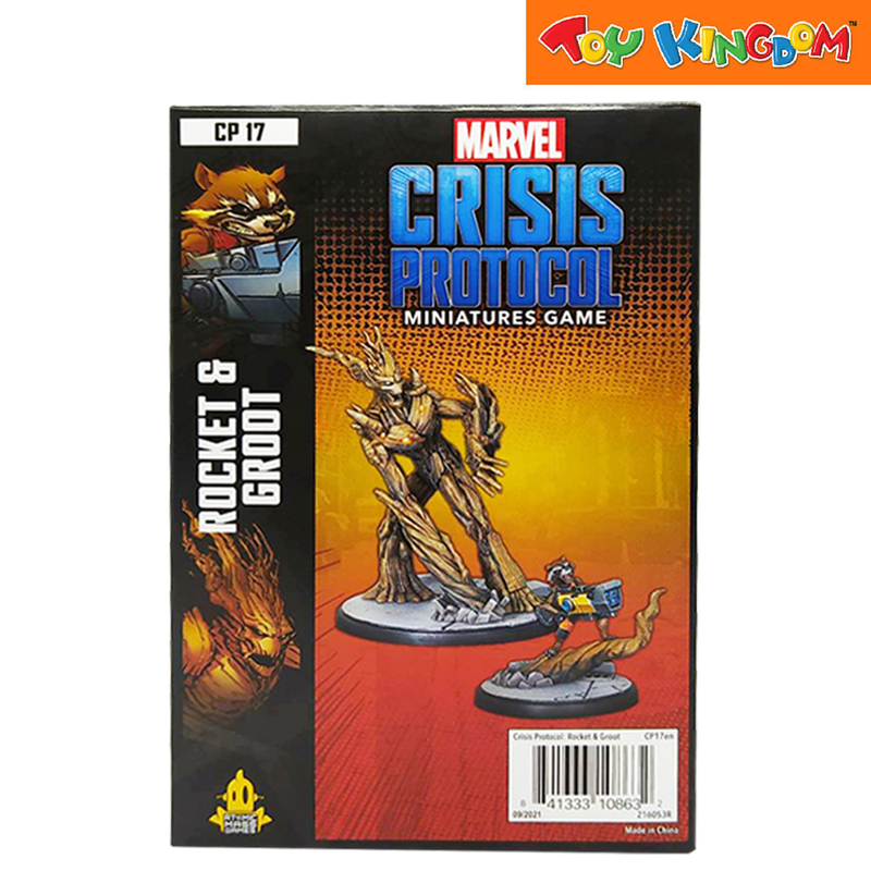 Marvel CP 17 Crisis Protocol Rocket and Groot Character Pack
