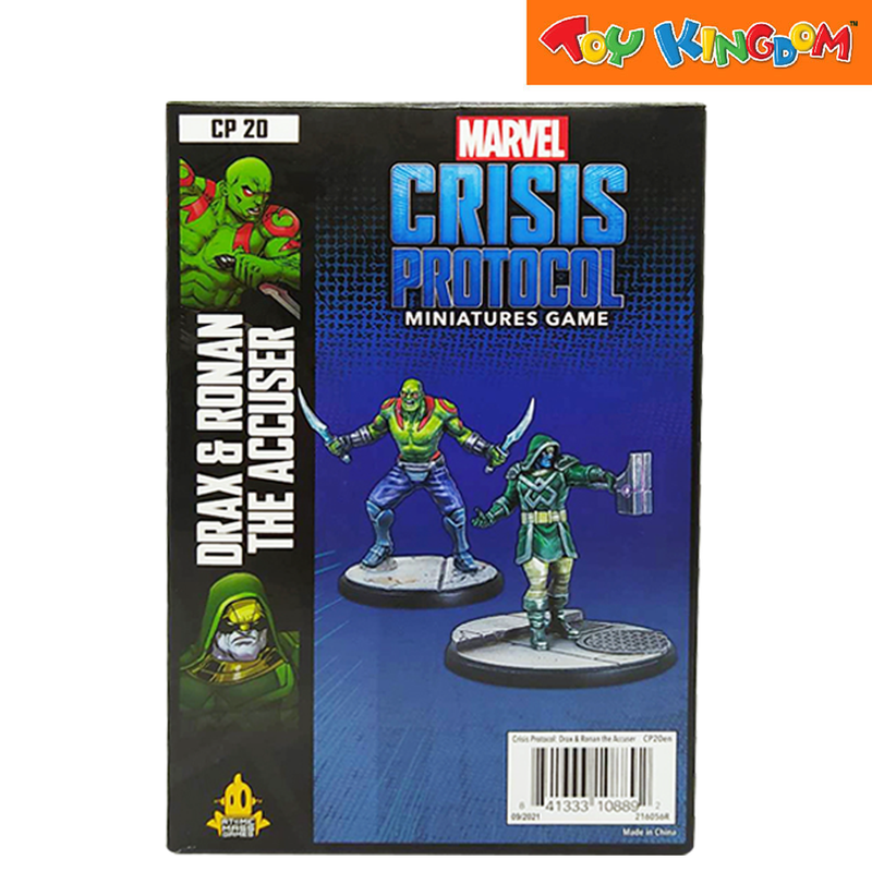 Marvel CP 20 Crisis Protocol Drax and Roman The Accuser Character Pack