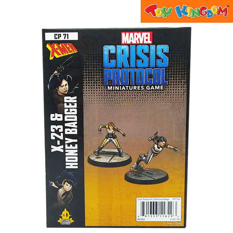 Marvel X-Men CP 71 Crisis Protocol X-23 & Honey Badger Character Pack
