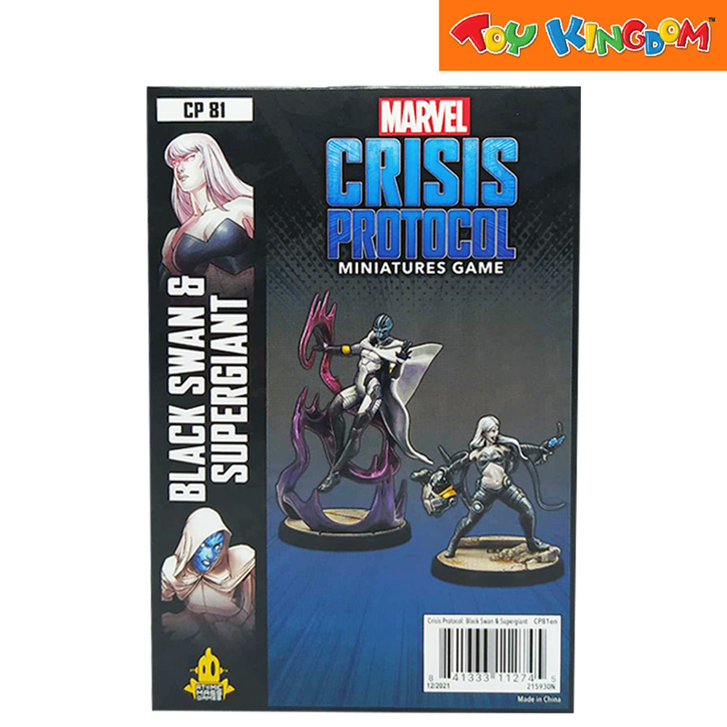 Marvel CP 81 Crisis Protocol Black Swan and Supergiant Character Pack