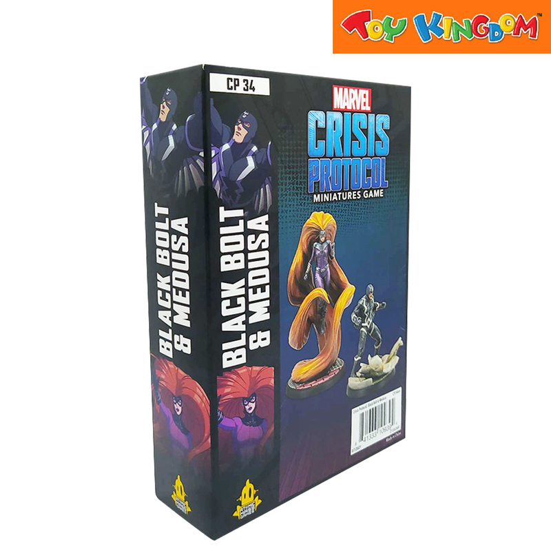 Marvel CP 34 Crisis Protocol Black Bolt and Medusa Character Pack
