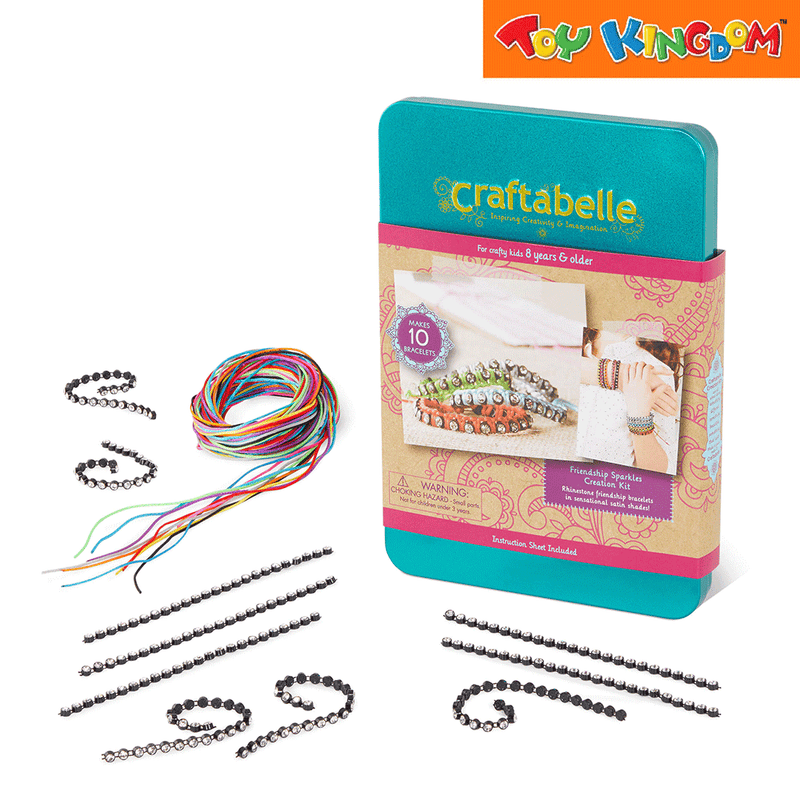Craftabelle Friendship Sparkles Bracelet Creation Kit