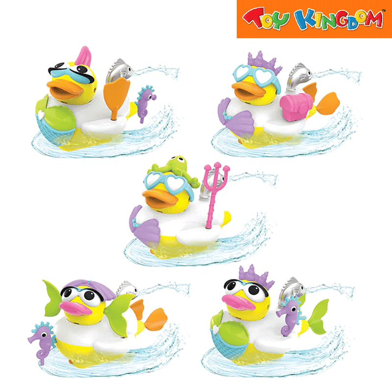 Yookidoo Jet Duck Create a Mermaid Bath Playset
