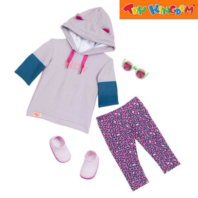 Our Generation Feline Fun Doll Clothes and Accessories