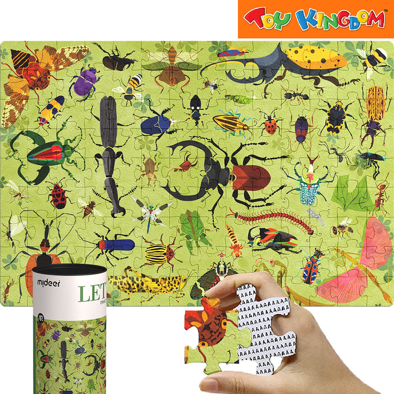 MiDeer Let's Learn Insect World Jigsaw Puzzles