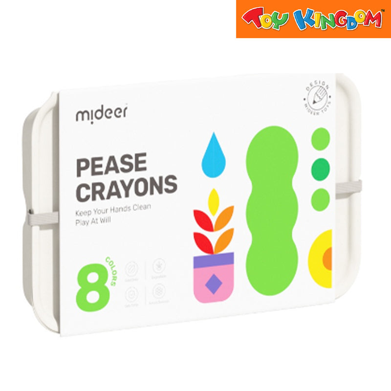 MiDeer 8 colors Pease Crayons