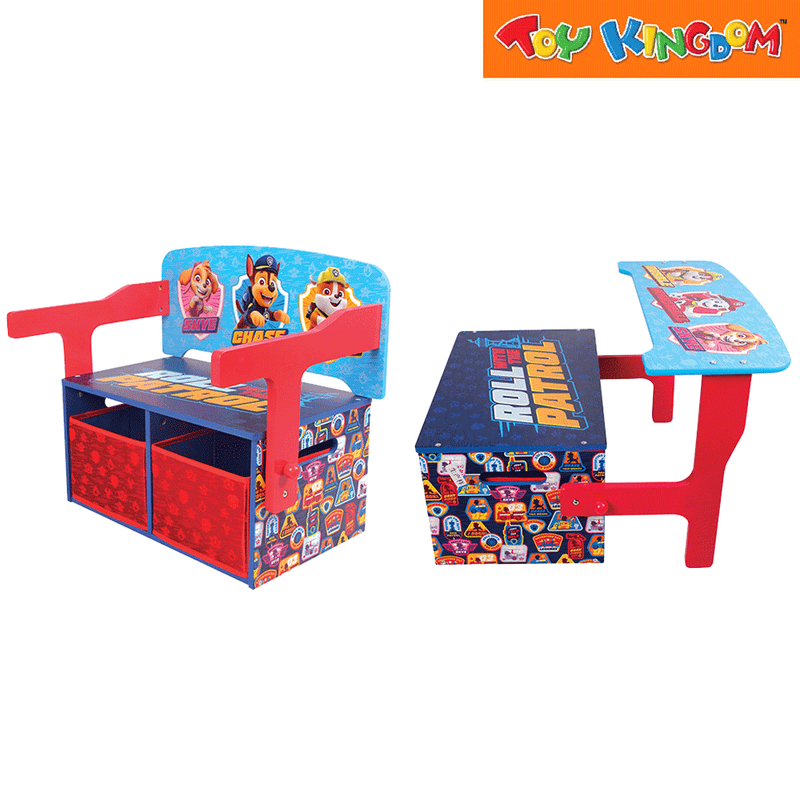 Paw Patrol Wooden Convertible Activity Bench
