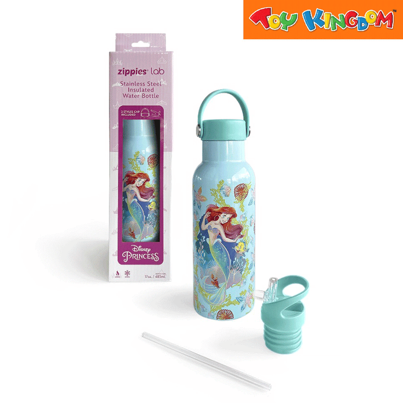 Zippies Lab Disney Princess Ariel Pearlescent Light Blue 17 oz Tumbler