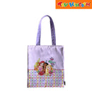 Zippies Lab Disney Princess Floral Plaid Tote Bag
