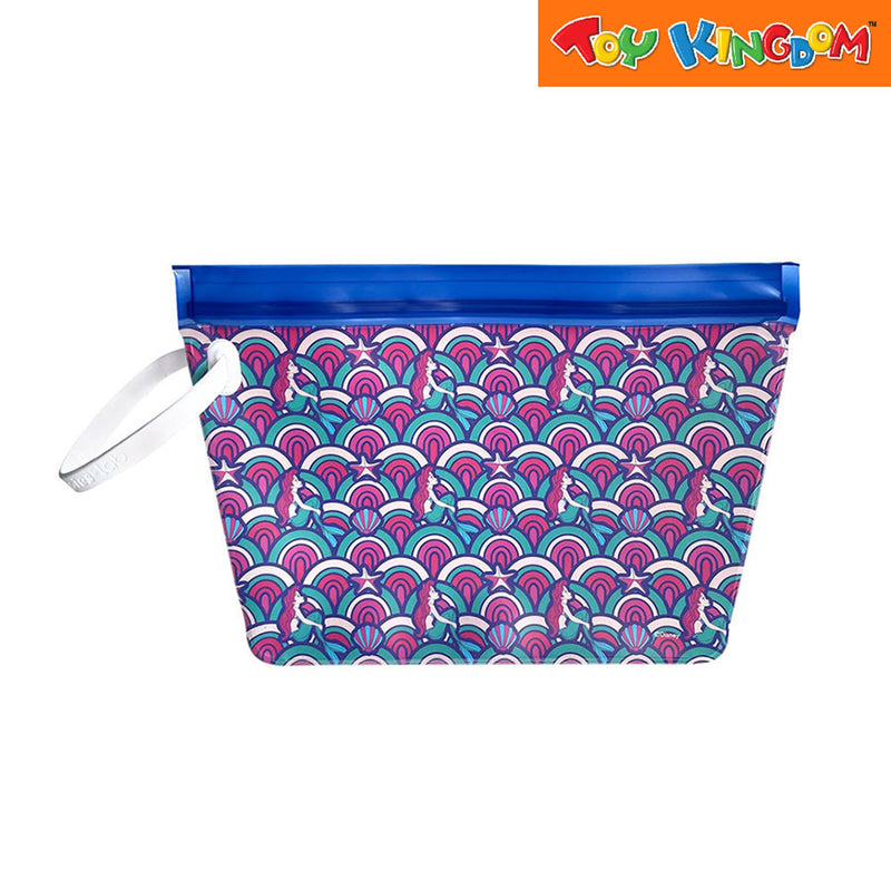 Zippies Lab Disney Princess Ariel Pattern Wristlet Stand-Up Bag