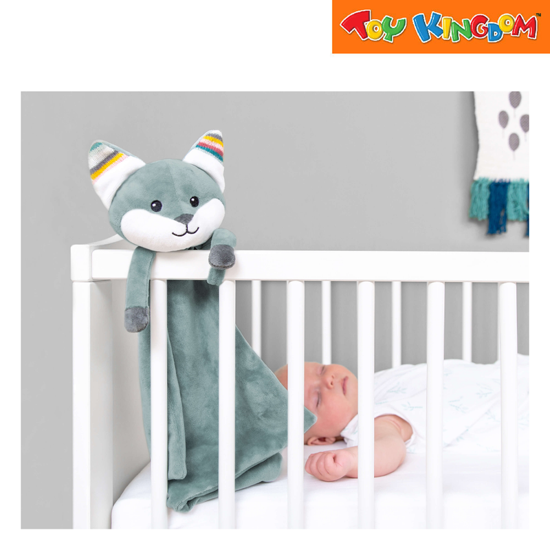Zazu Felix the Fox Green Baby Comforters