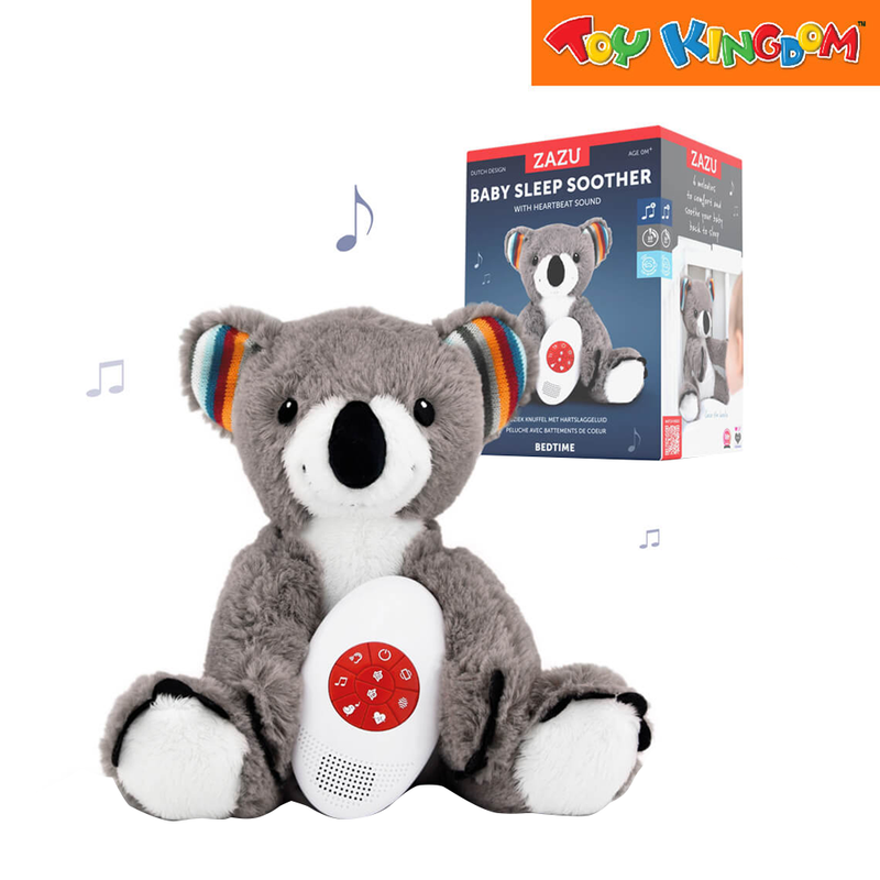 Zazu Coco the Koala Grey Baby Sleep Soothers