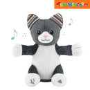Zazu Chloe the Cat Grey Clapping Soft Toy