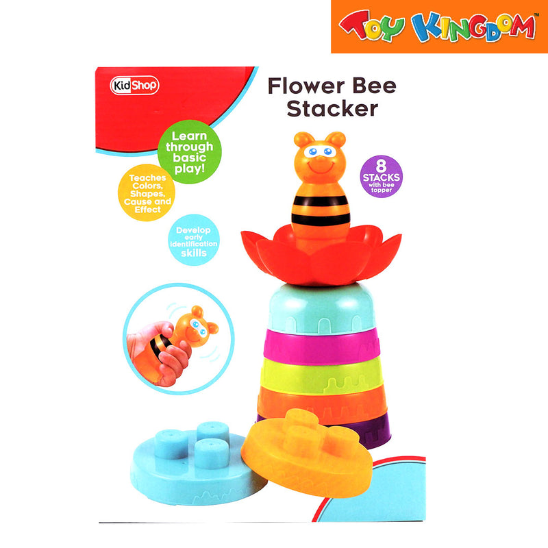 KidShop Flower Bee Stacking Toys