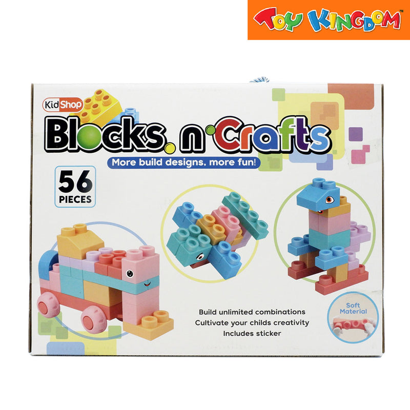 KidShop Blocks 'n Craft 56 pcs Building Blocks