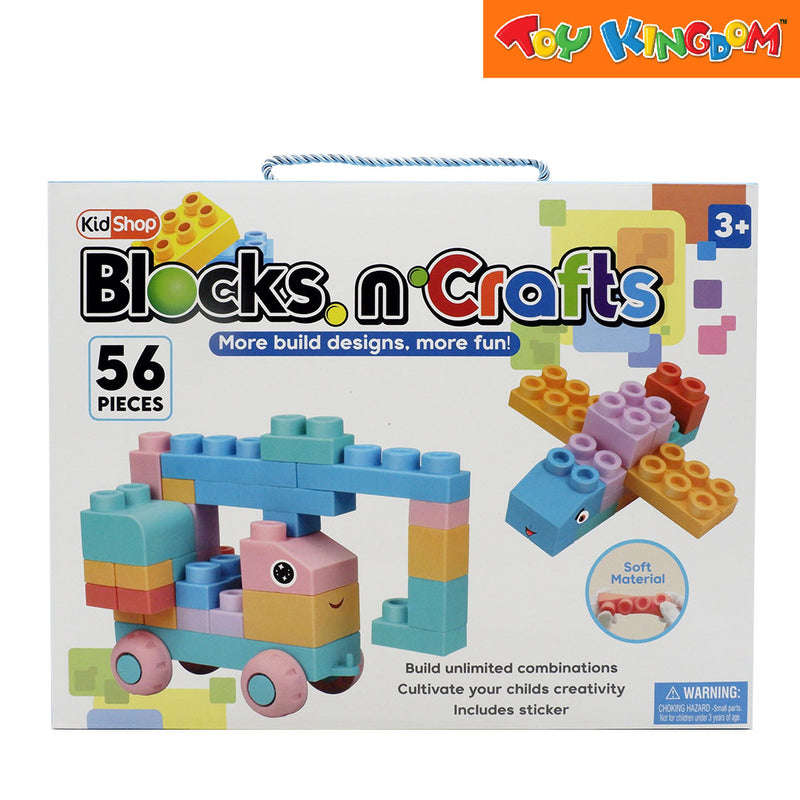 KidShop Blocks 'n Craft 56 pcs Building Blocks