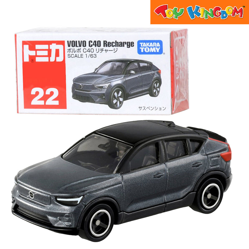 Tomica No.22-9 VOLVO C40 Recharge 2022 Die-cast Vehicle