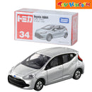 Tomica No.34-11 Toyota Aqua Silver Die-cast Vehicle