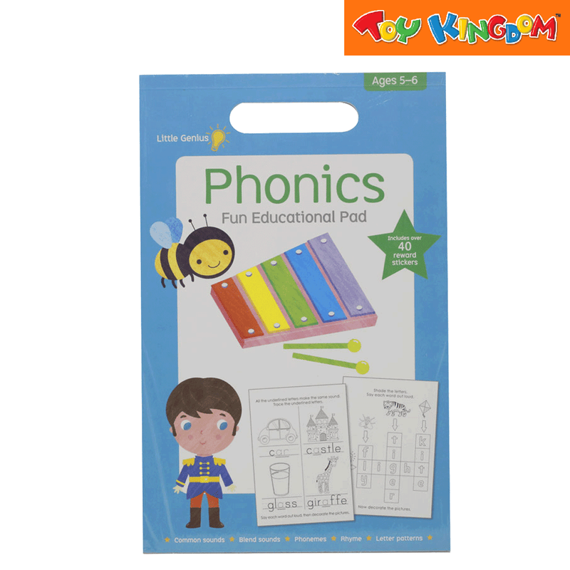 Learning is Fun Little Genius Phonics Fun Educational Pad