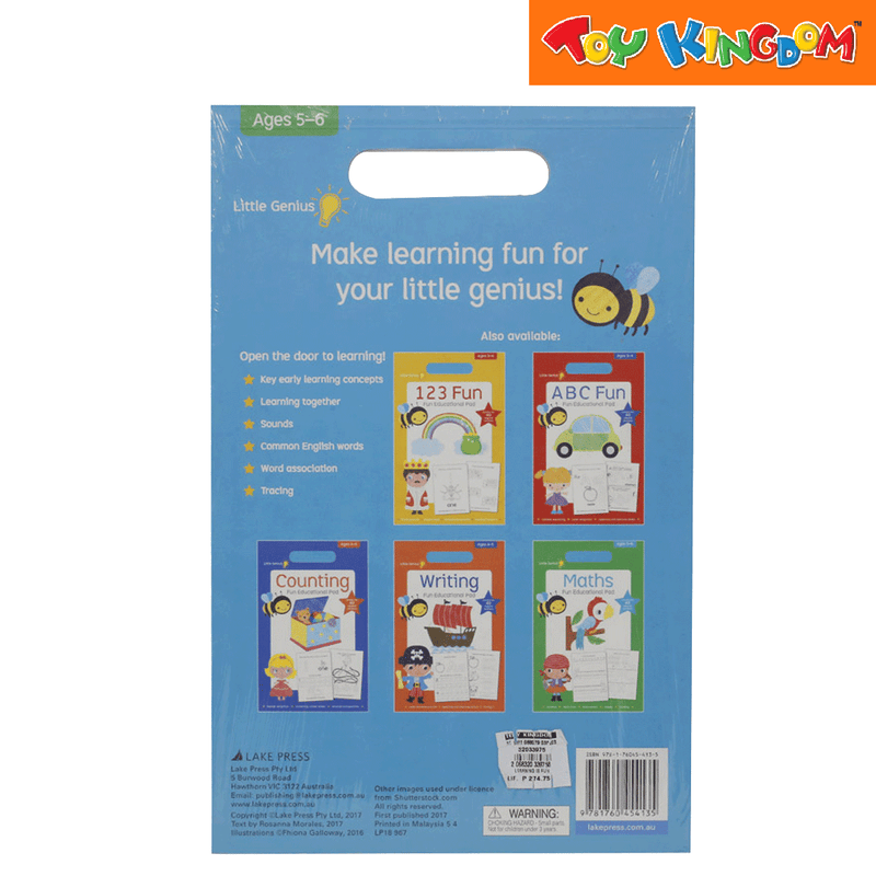 Learning is Fun Little Genius Phonics Fun Educational Pad