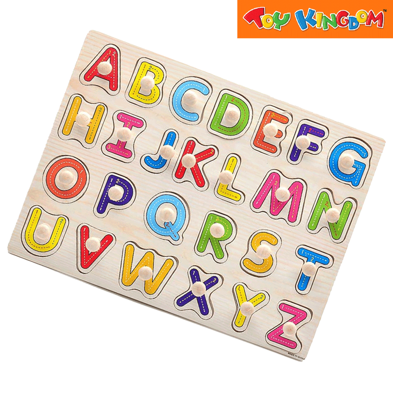 2 en 1 Conseil de l'Alphabet magnétique double face de l'ABC A-Z majuscules  et minuscules de capital de rédaction de lettre Playboard de lecture -  Chine Double côté Magpad et de jouets