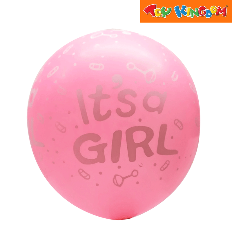 12 inch "It's A Girl" Printed Balloon