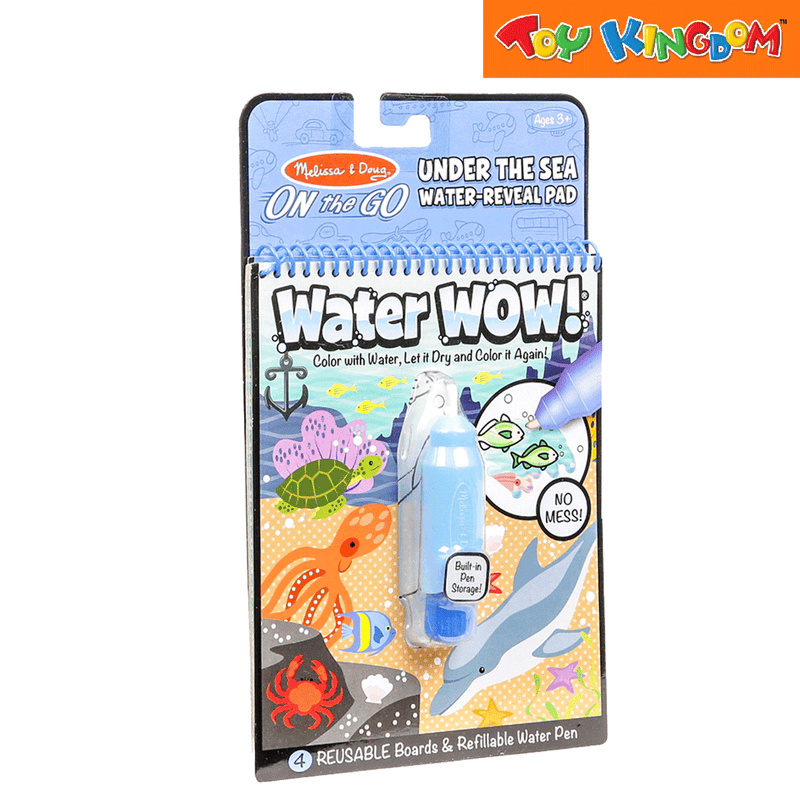Melissa & Doug Water Wow! Under The Sea Water-Reveal Pad