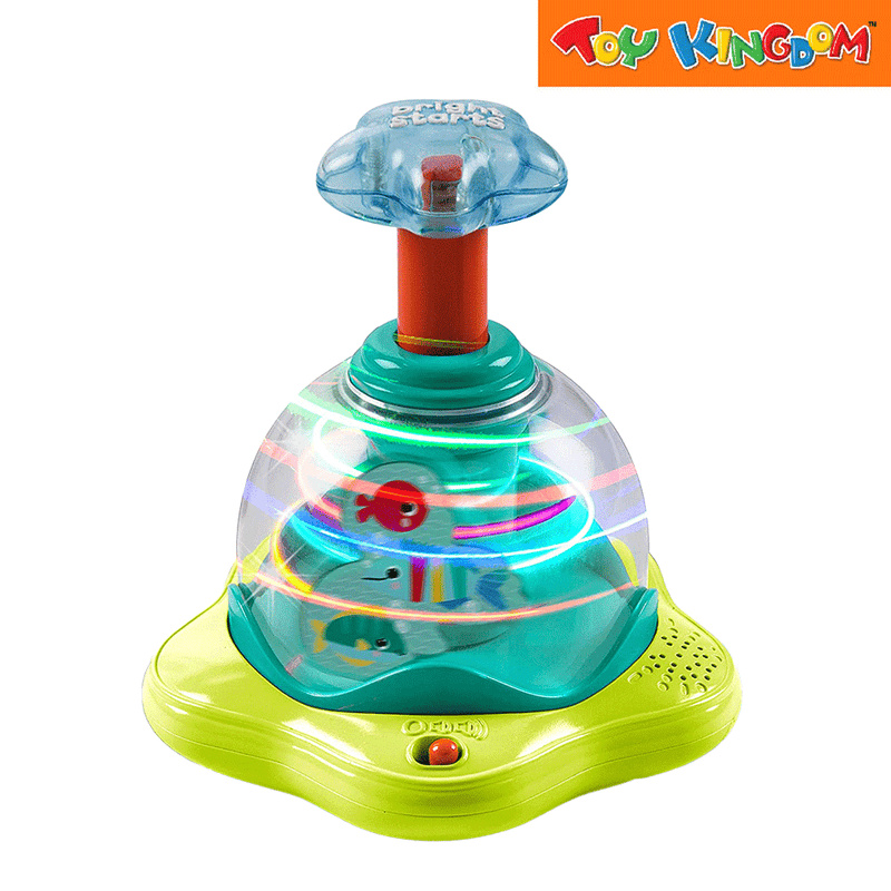 Bright Starts Press & Glow Spinner Musical Toy
