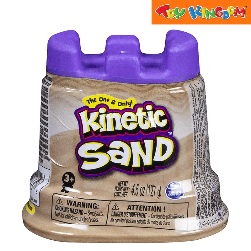 KineticSand Spinmaster Brown Single Container