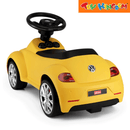 Rastar Volkswagen Beetle Yellow Foot to Floor Ride-On