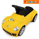 Rastar Volkswagen Beetle Yellow Foot to Floor Ride-On