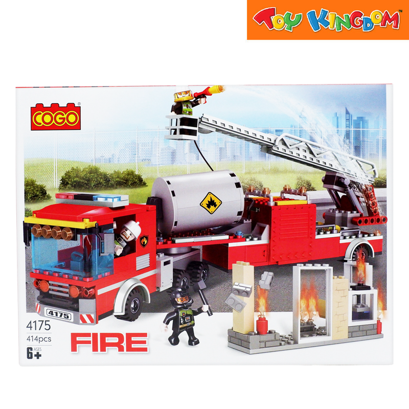 Cogo 4175 Fire 414 pcs Building Blocks