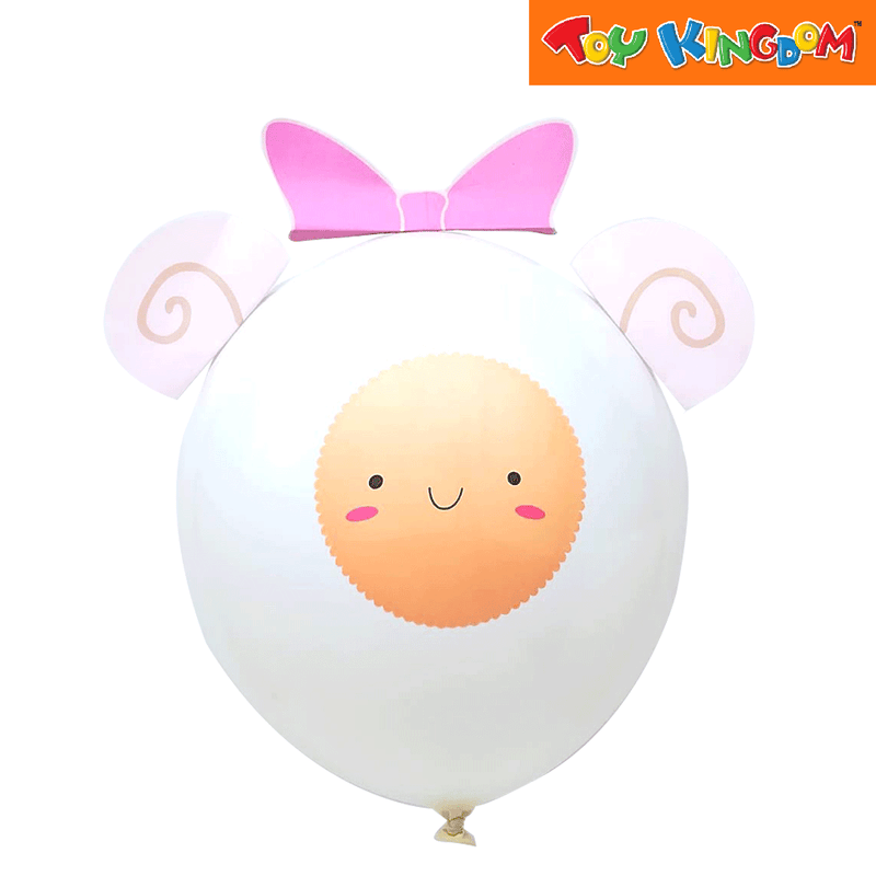 12 inch Balloon with Sheep Sticker