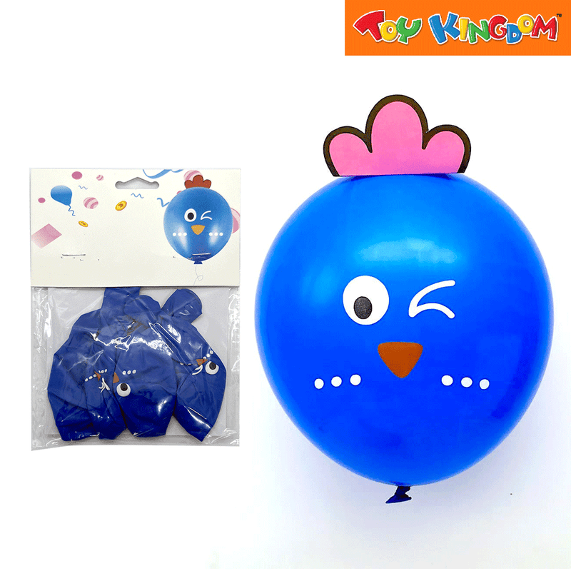12 inch Balloon with Chicken Sticker