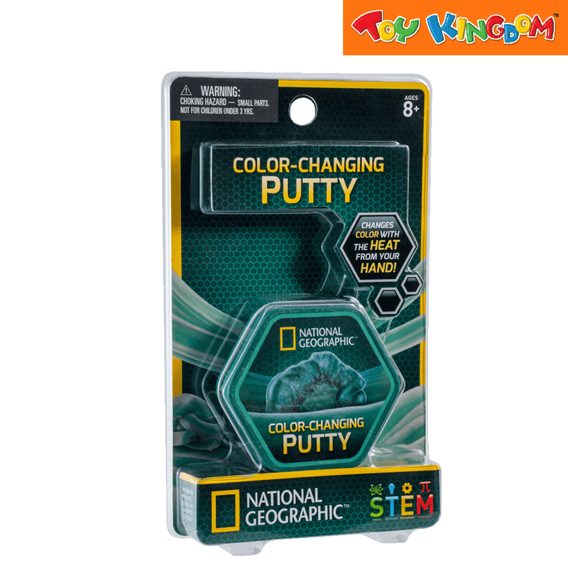 National Geographic Green Carded Color Changing Putty