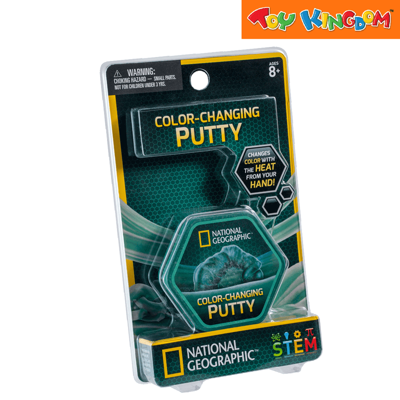 National Geographic Green Carded Color Changing Putty